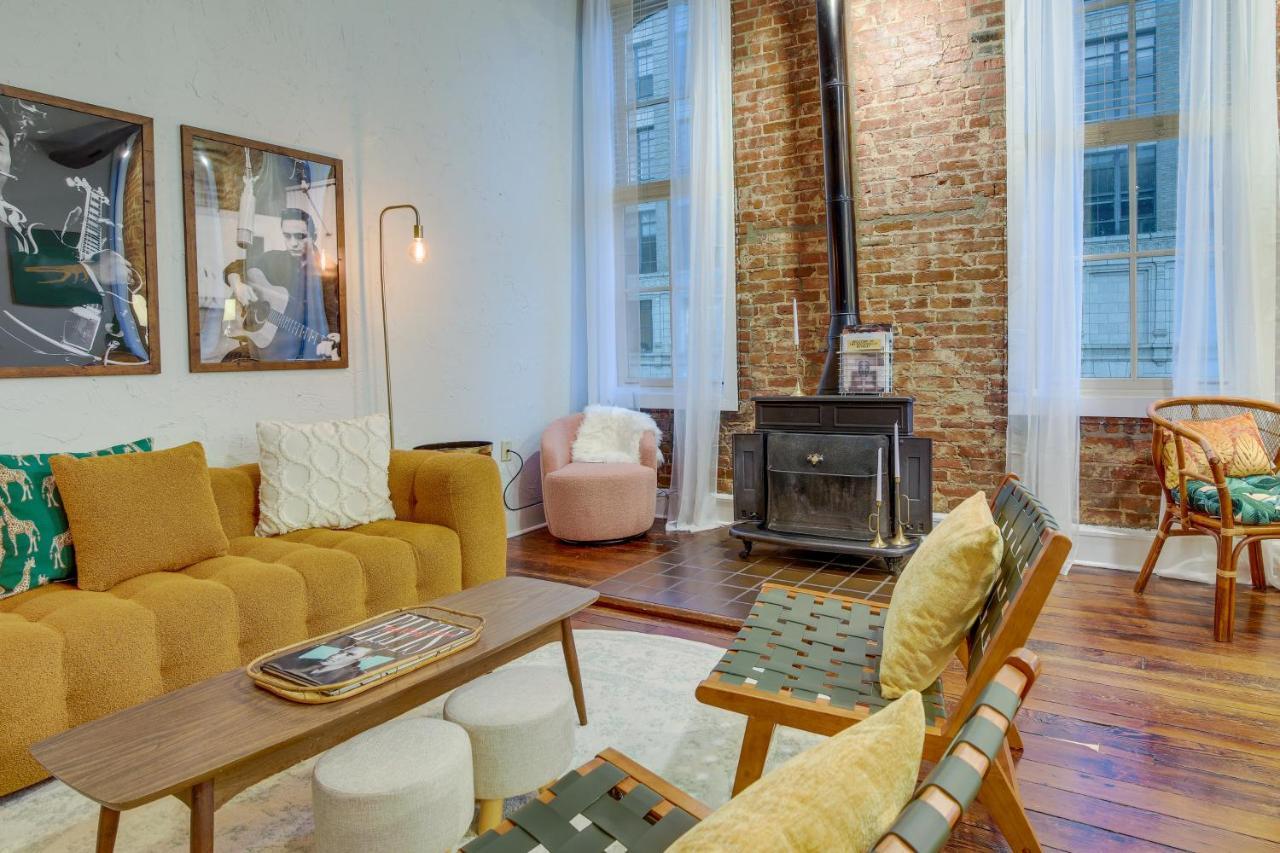 Historic Memphis Condo Walk To Beale Street! ภายนอก รูปภาพ