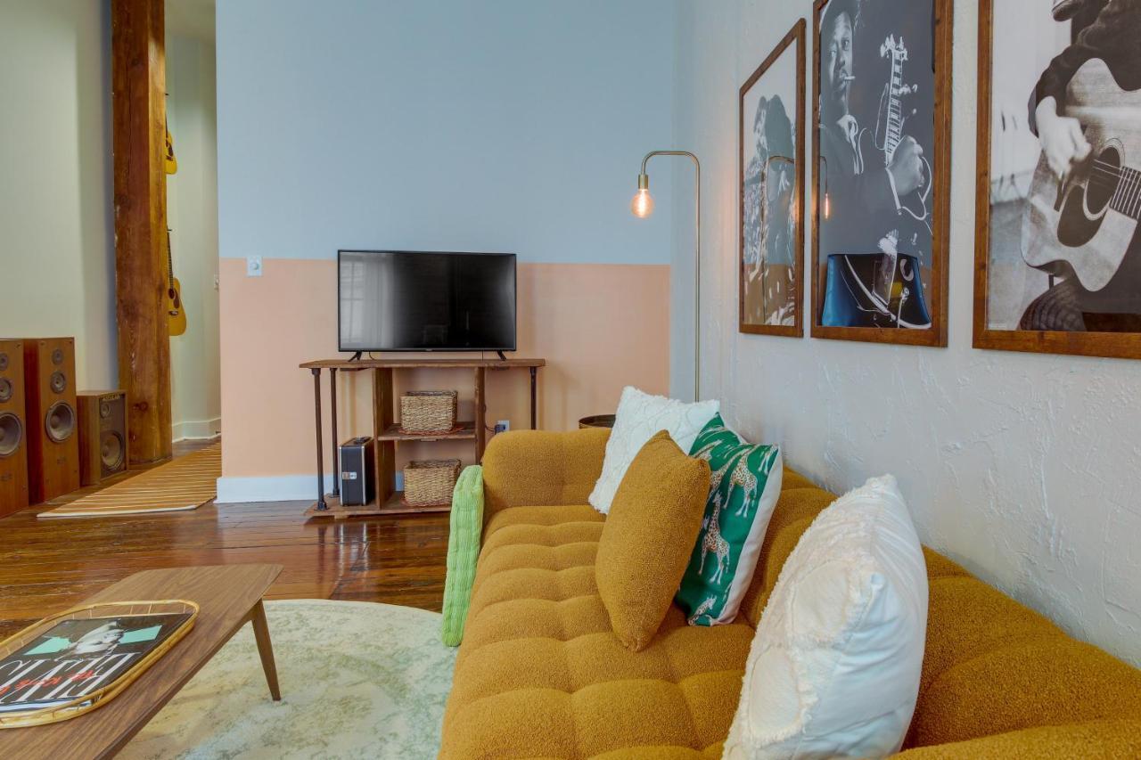 Historic Memphis Condo Walk To Beale Street! ภายนอก รูปภาพ